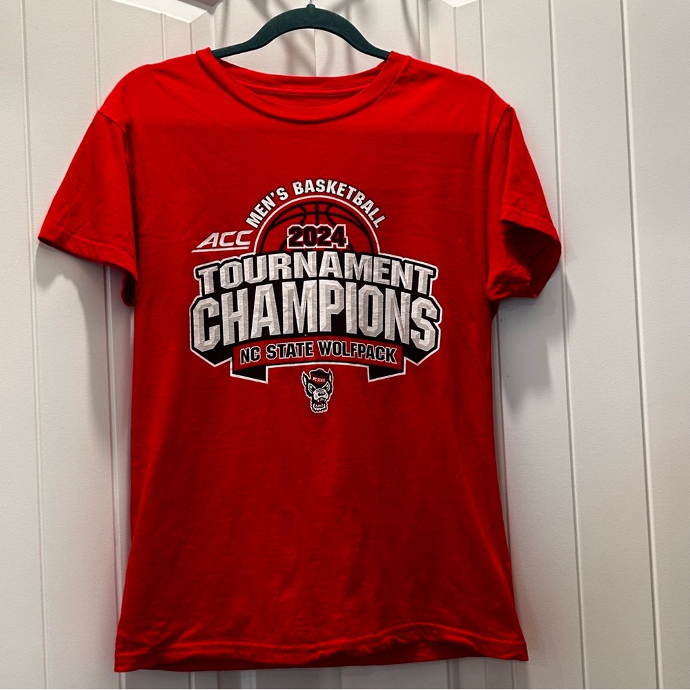 NC State Wolfpack T-shirt Men’s Basketball Tee ACC 2024 Tournament